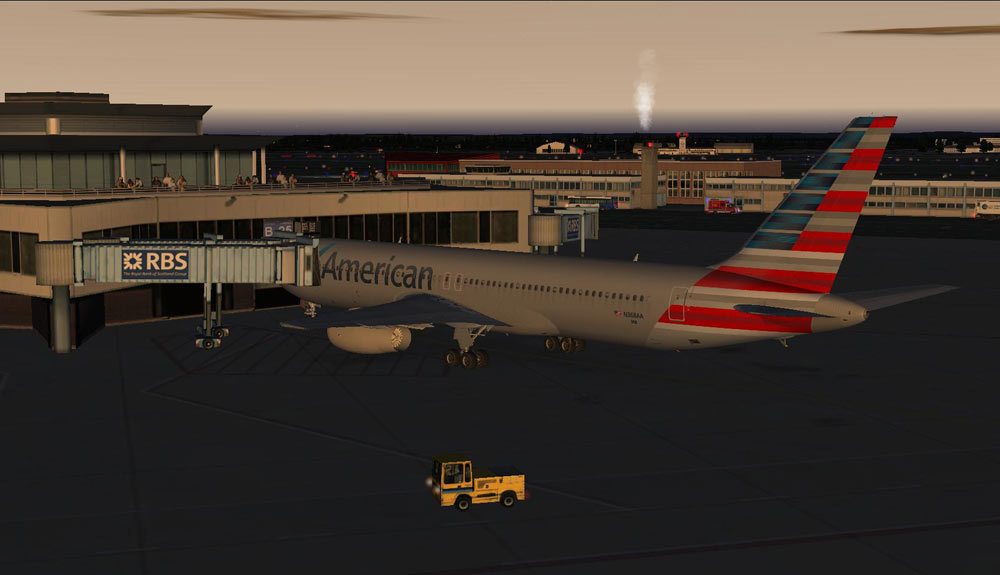 767 Ready for departure Frankfurt