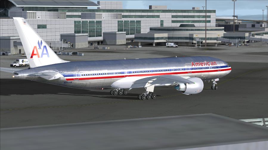 AAL Flight #476 departing SFO