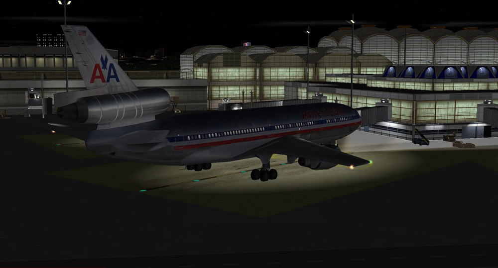 DC10 at KDCA ready for departure