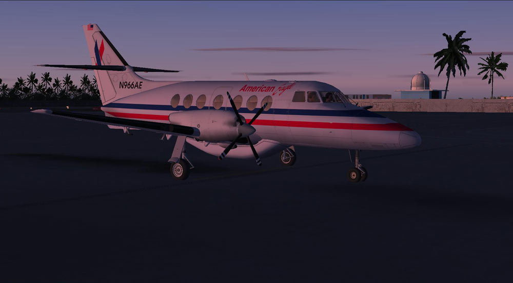 Jetstream 31 American Eagle at San Andres