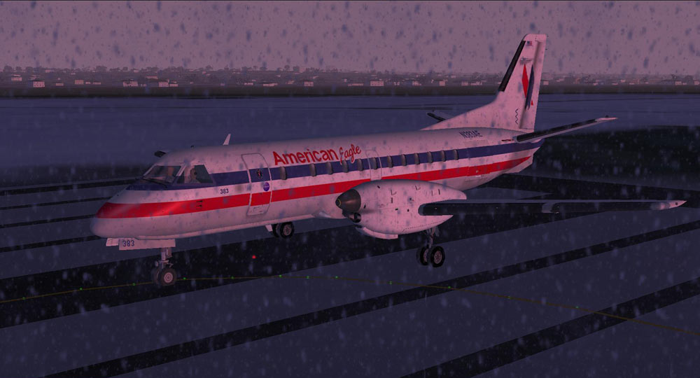 Snow weather departure