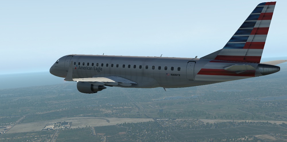 E175 Heading to Traverse City Michigan