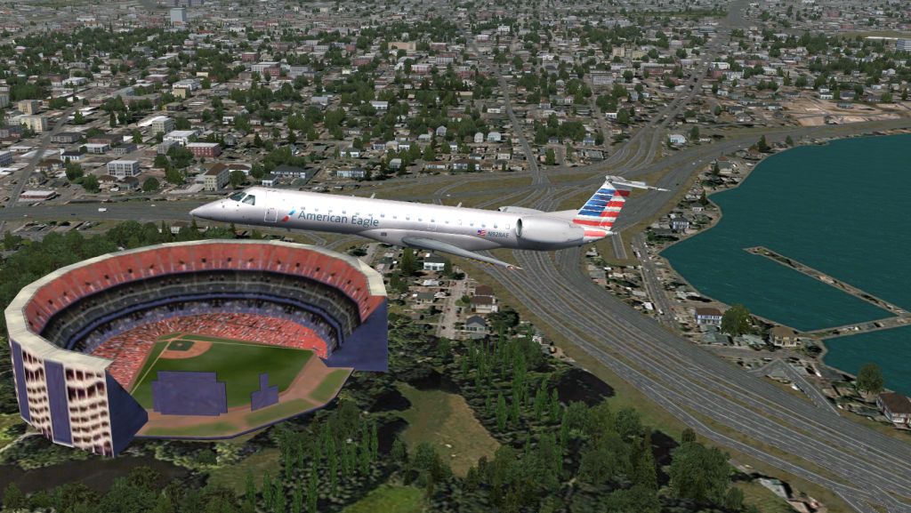 Met's Stadium departing KLGA